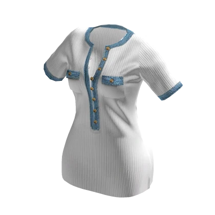 White Chic Mini Dress