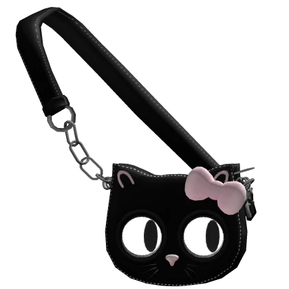 Cute Black Cat Purse With Following Eyes [3.0]