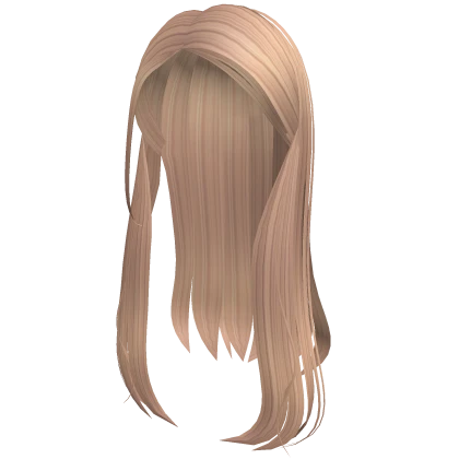 Sleek Long Straight Hair - Blonde