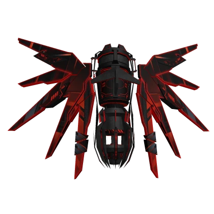 Cyber Mech Wing Jetpack (Red)