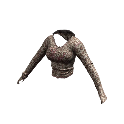 ʚ♡ɞ Y2K/Gyaru Leopard Angel Tracksuit Jacket