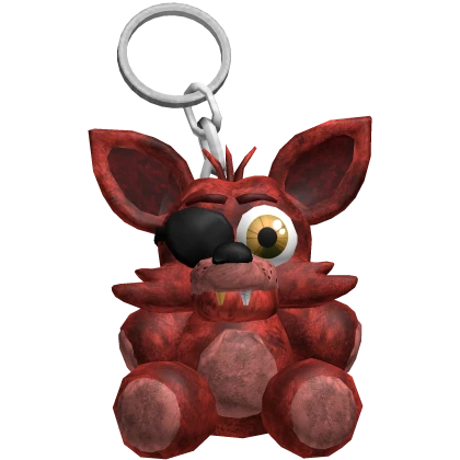 Fox Pirate Foxy Plushie Keychain