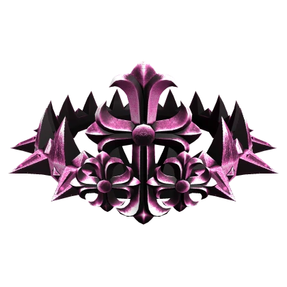 LIGHT PINK CHROME SOUL VOID CROWN