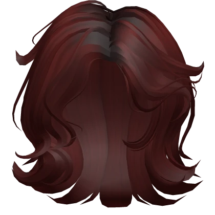 ♡ Pixie Short Androgynous Vamp Layers (Red)