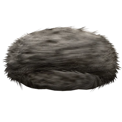 Basic Fluffy Fur Grey / Beige Headband