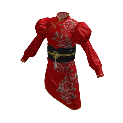 Chinese Lunar New Year Cheongsam Qipao - Red