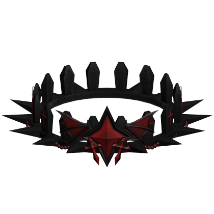 Crimson Vampire Cross Crown