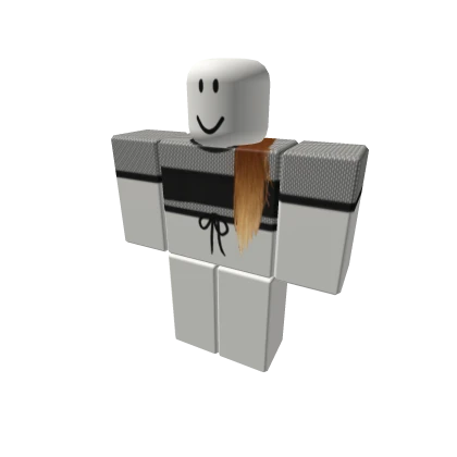 Black mesh crop tied top + undershirt / brown ext