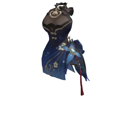 Ganyu's Twilight Blossom Dress | Genshin