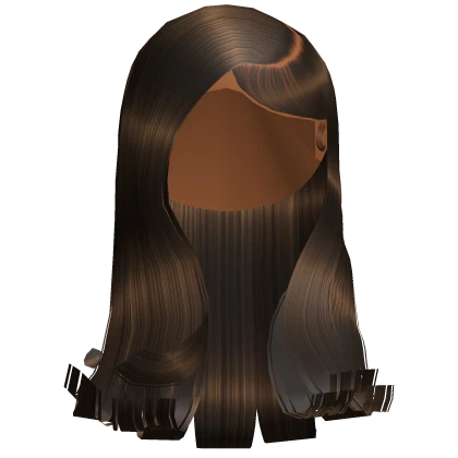 Brown Sleek Side Part Lace