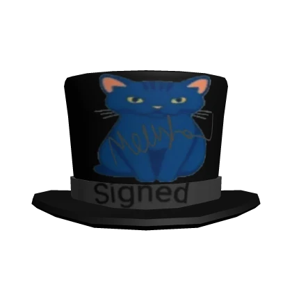 Meow signed hat CODE: MEOWSIGNED777