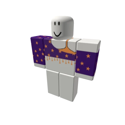 preppy orange & purple halloween off shoulder top