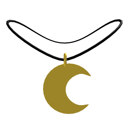 Catnap Yellow Moon Necklace