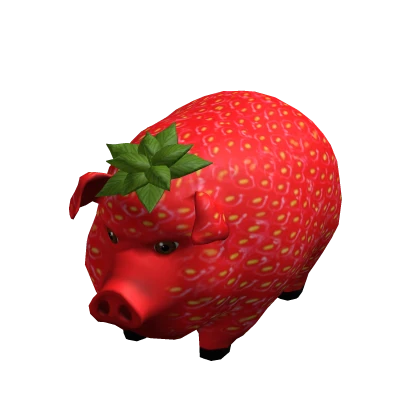 BIG Strawberry Pig Meme Suit