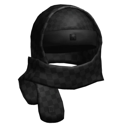 Black LV Scarf & Beanie