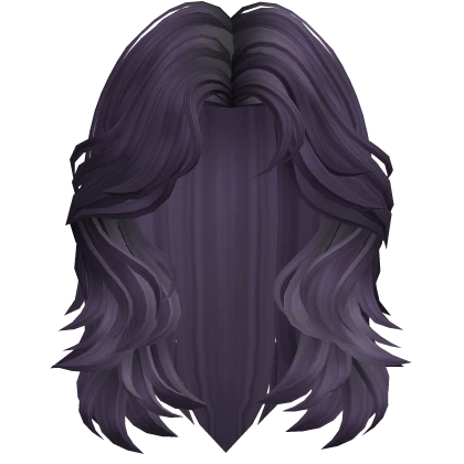 Fluffy Short Wolf Cut (Purple)