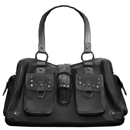 Vintage 2000s  Thrifted Archive Purse in Black