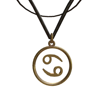 4th Astrological Sign in the Zodiac Necklace (1.0)