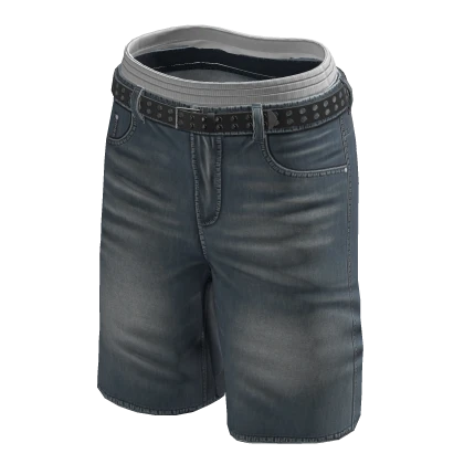 Baggy Jorts with Belt (Light)