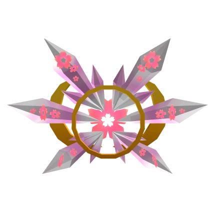 Large Wings of Rose Quartz