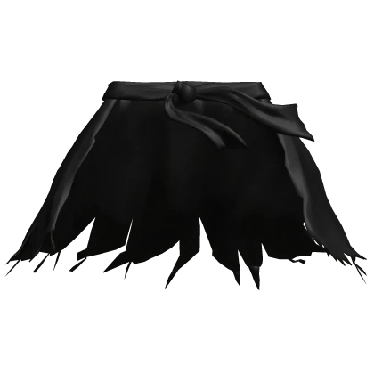 Waist Black Torn Coat [1.0 Girl Torso]
