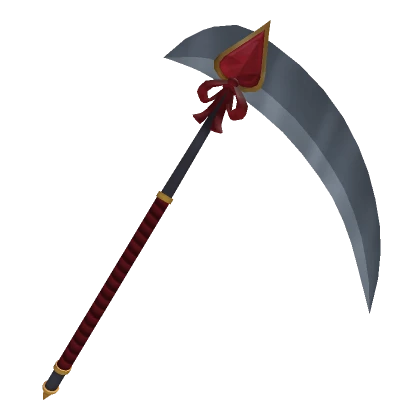 Red Crystal Ribbon Scythe