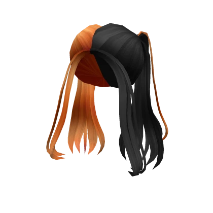Halloween Split Dye Twintails