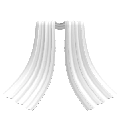 White Royal Parted Cape