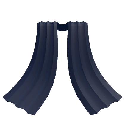 Blue Royal Parted Cape