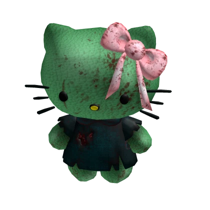 Stained Zombie Kitty Plush [HOLDABLE]