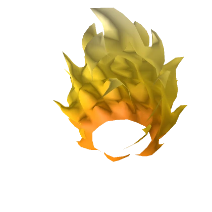 Yellow Fire Head Aura