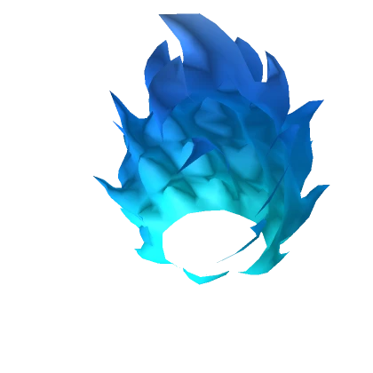 Blue Fire Head Aura