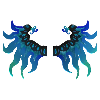 Blue Fire Wings