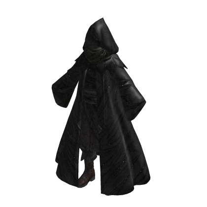  ✨Assassin Dark Hooded and Masked Cloak Set-Black