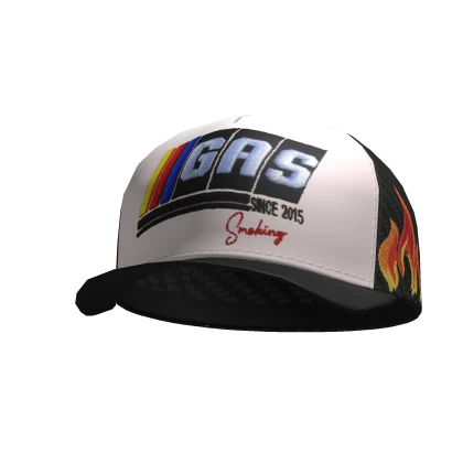 Black Gas Trucker Hat