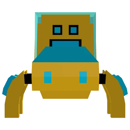 Yellow mini robot