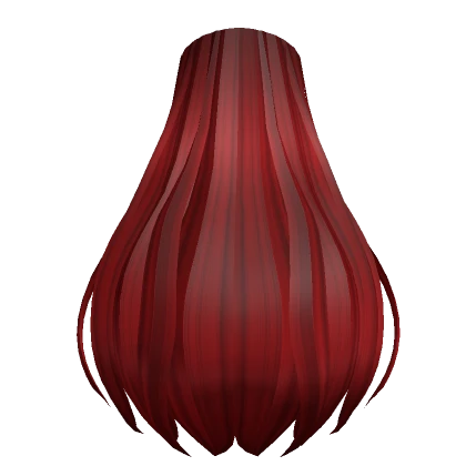 Long Hair Extensions in Red