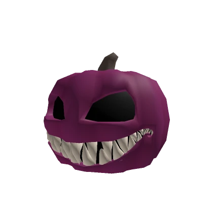 Purple Creepy Pumpkin