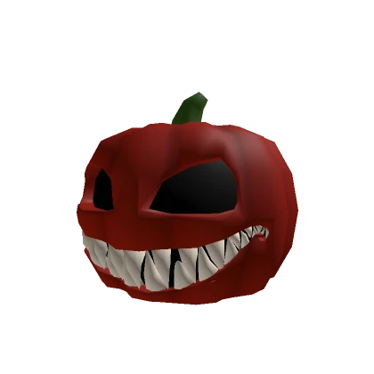 Red Creepy Pumpkin