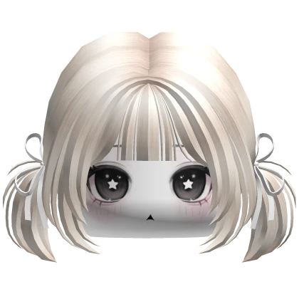 Cute Girl Ribbon Pigtails 🎀