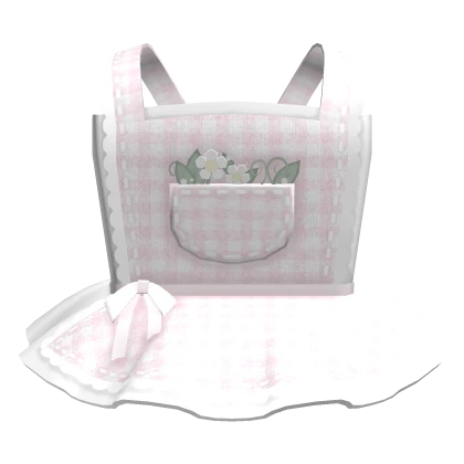 ♡ Pink Summer Gardening Apron