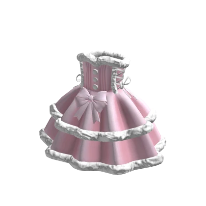 Pink Christmas Dress