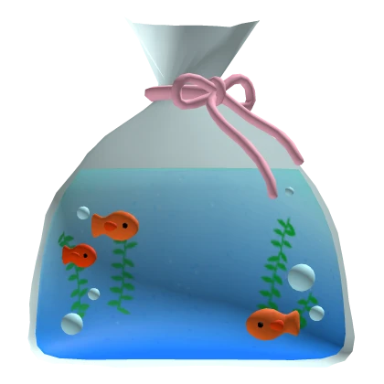 Goldfish in a bag 🐠