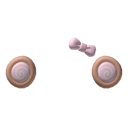 ♡ Kawaii Monkey ears with pink bow