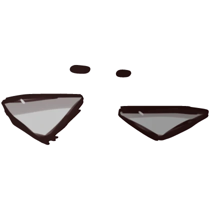 😒 :/ Silly Annoyed Toony Emo Eyes