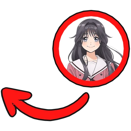 Waguri Kaoruko pointing meme circle