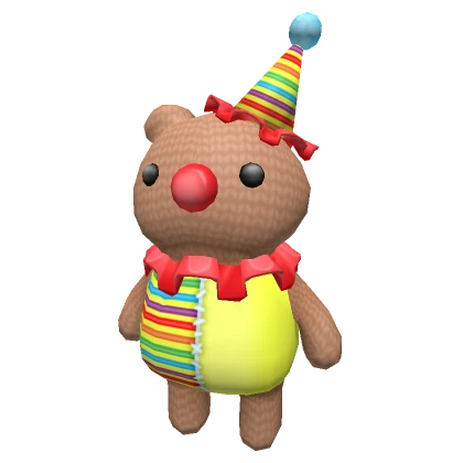 Clown Bear Doll