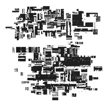 Monochrome Glitch Effect