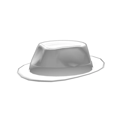 Full White Fedora