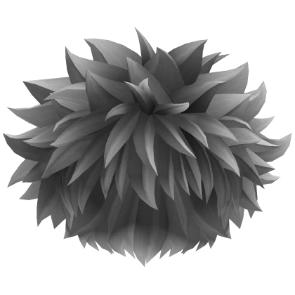 Ash Grey Fluffy Zoldyck Hair